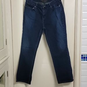 Women's Lauren Ralph Lauren medium wash straight leg jeans